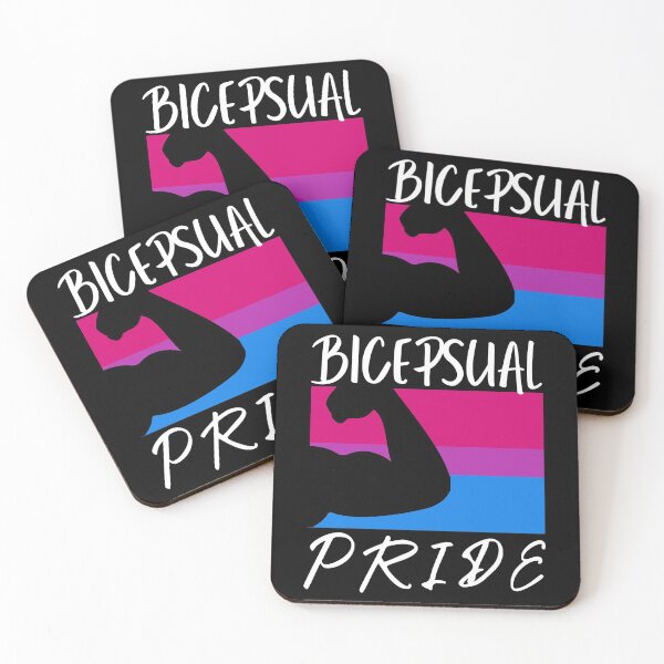 Item preview, Bicepsual. Bisexual Pride designed and sold by Subtle Pride Shop.