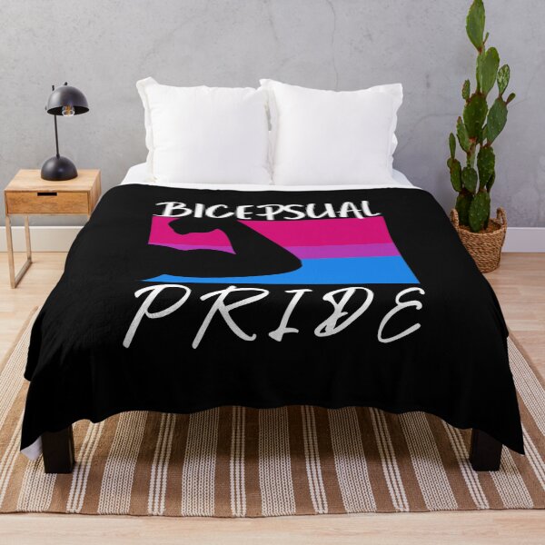 Item preview, Bicepsual. Bisexual Pride designed and sold by Subtle Pride Shop.
