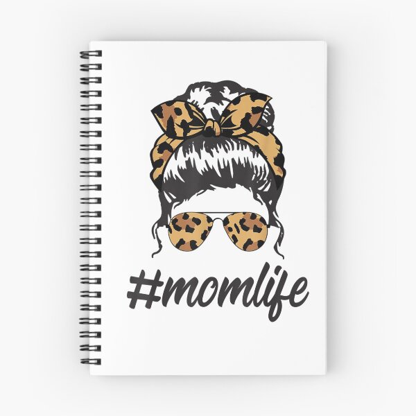 Item preview, Classy with Leopard Pattern Shades & Cool Messy Bun designed and sold by HammonArt.