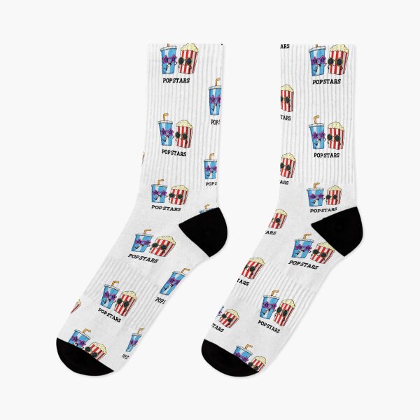 Item preview, Pop Stars Funny Soda Pop and Popcorn Puns  designed and sold by punnybone.