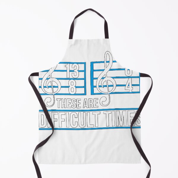 Item preview, These Are Difficult Times Music Teacher Student Note Design designed and sold by TiffanyFendrick.