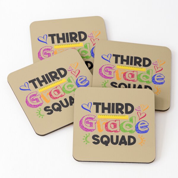 Item preview, Third Grade Squad, Back To School designed and sold by HoangTK.