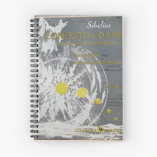 Item preview, 1962 Psychedelic Art Cover, Sibelius, Isaac Stern, Sir Thomas Beecham designed and sold by Vintaged.