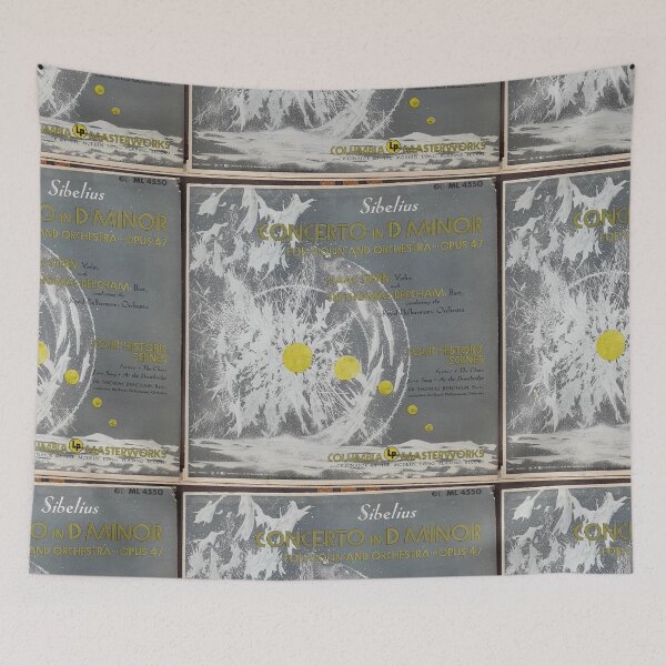 Item preview, 1962 Psychedelic Art Cover, Sibelius, Isaac Stern, Sir Thomas Beecham designed and sold by Vintaged.