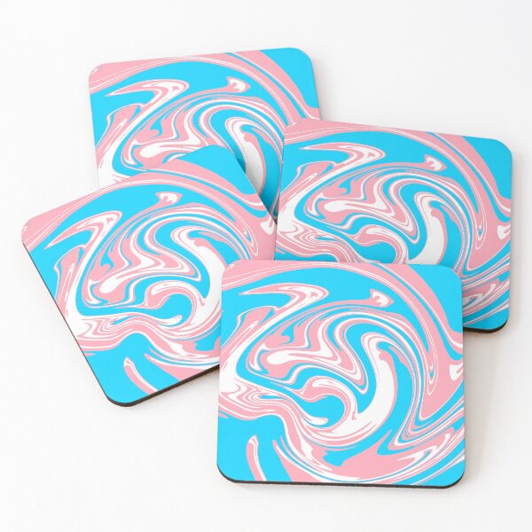 Artikelvorschau, Trans Flag Wirbel Design entworfen und verkauft von dangerousfrog.