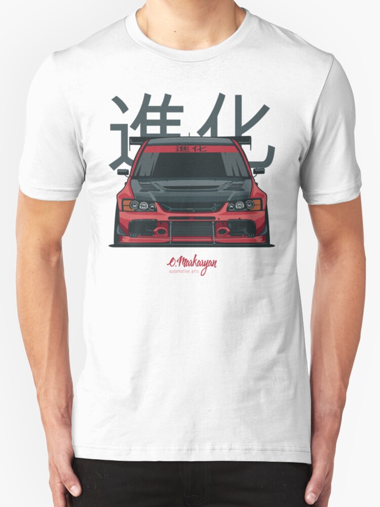 lancer evo shirt