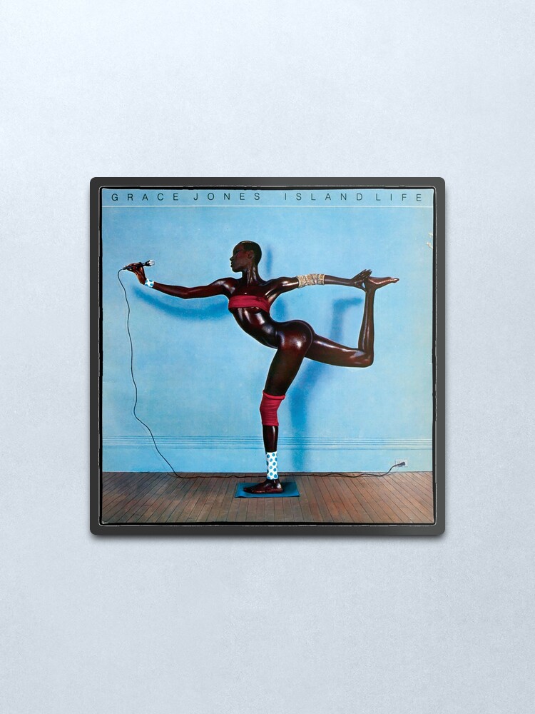 Alternate view of grace jones Metal Print