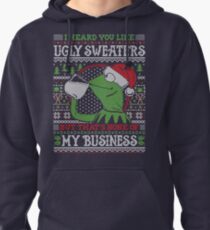 I Heard You Like Ugly Sweaters Pullover Hoodie