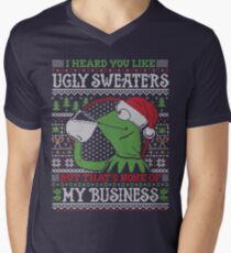 I Heard You Like Ugly Sweaters Men's V-Neck T-Shirt