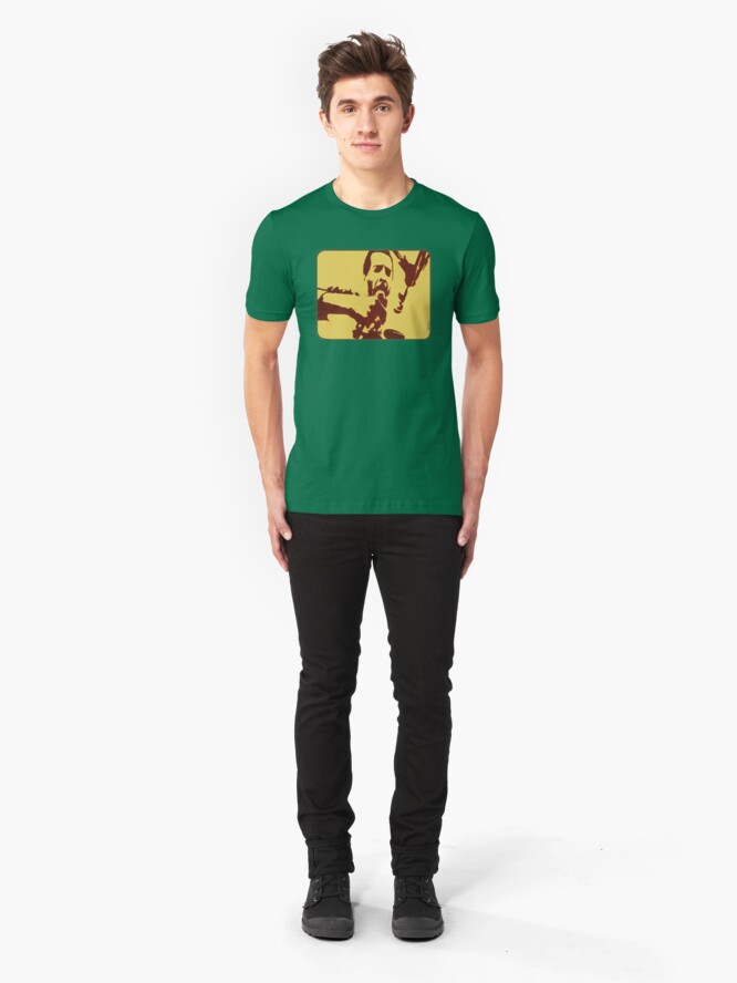 Alternate view of Richie Havens at Woodstock (drawing) Slim Fit T-Shirt