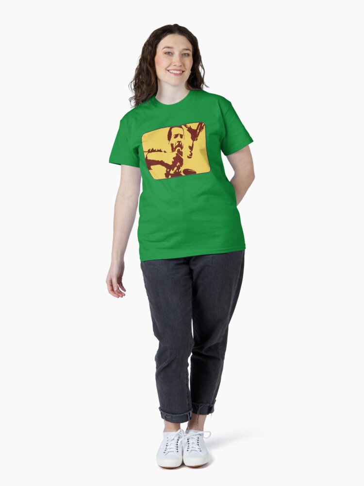 Thumbnail 4 of 7, Classic T-Shirt, Richie Havens at Woodstock (drawing) designed and sold by thedrumstick.