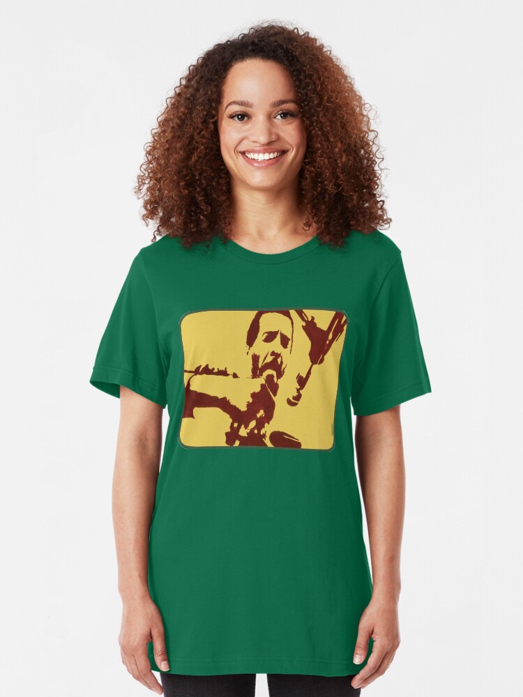 Alternate view of Richie Havens at Woodstock (drawing) Slim Fit T-Shirt