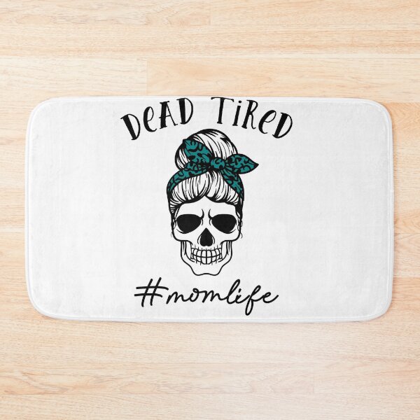 Item preview, Funny dead tired mom Mother Family Messy Bun mother's Day designed and sold by HammonArt.