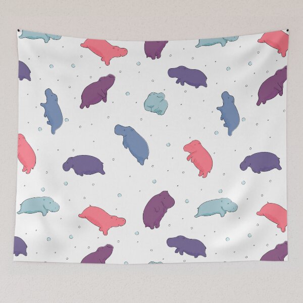 Item preview, Swimming Hippos designed and sold by kjeppson.