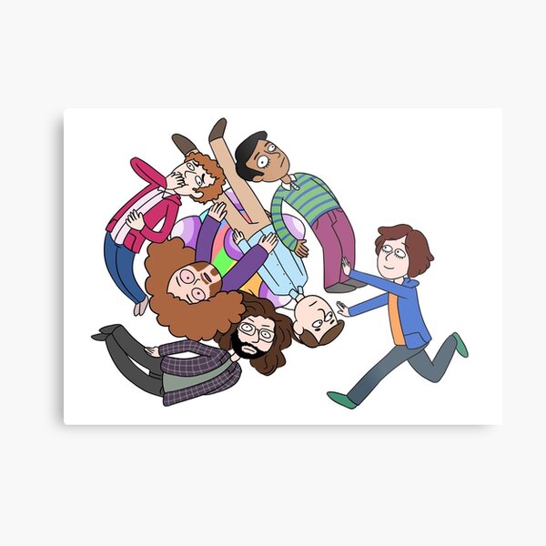 Silicon Valley Katamari Metal Print