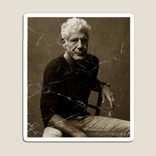 Anthony Bourdain Magnets | Redbubble