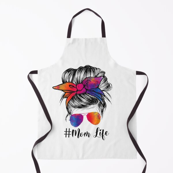 Item preview, Funny Messy Hair Bun Women Mothers Day Tee T-Shirt designed and sold by HammonArt.