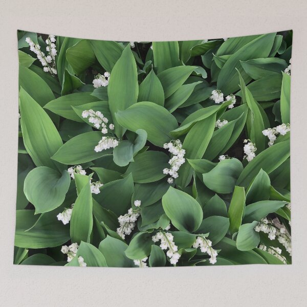 Item preview, White May Lily of the Valley Bell Flowers designed and sold by HppyStrngHelthy.