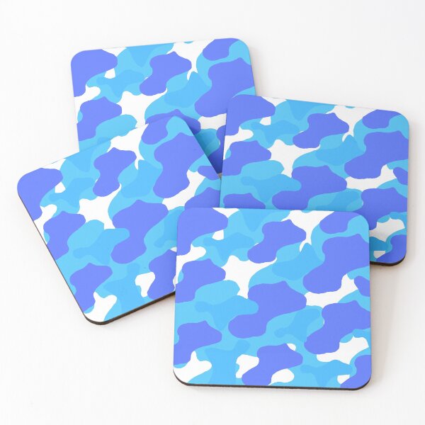 Item preview, Blue camouflage navy camo designed and sold by DesignsVault.