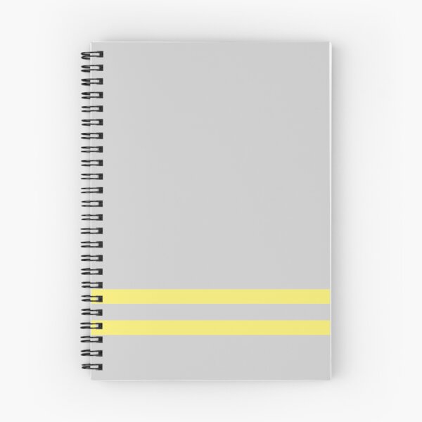 Item preview, Gray with Two Yellow Stripes designed and sold by Whoopsidoodle.
