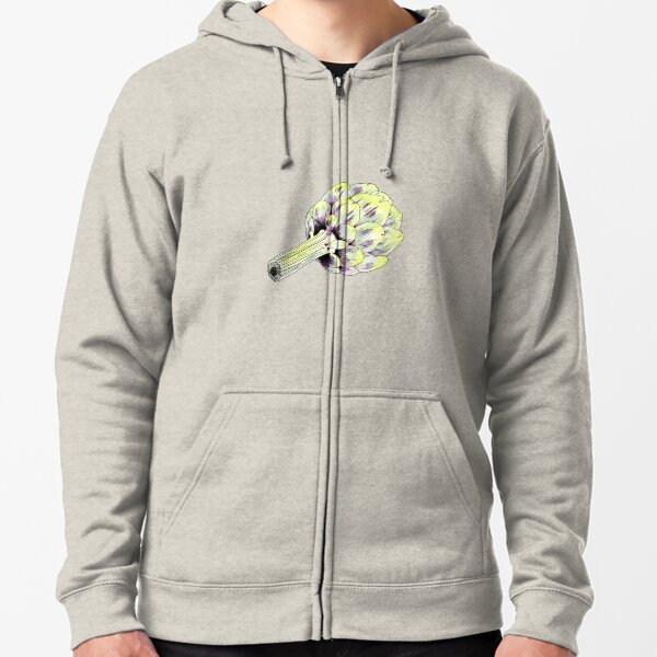 artichoke Zipped Hoodie