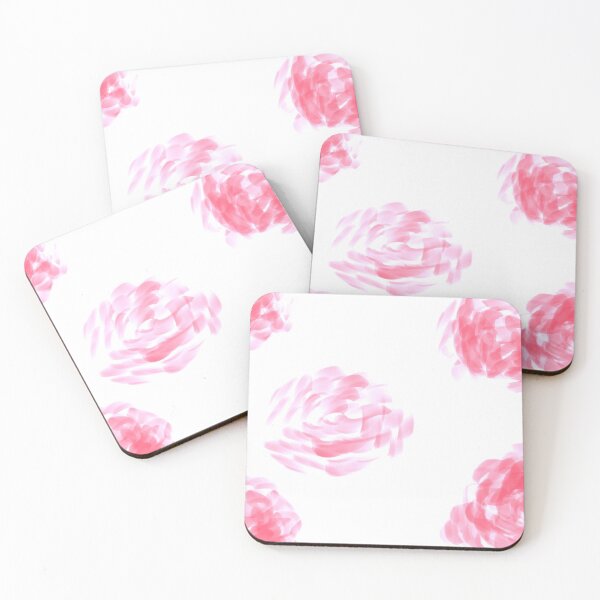 Item preview, Abstract Watercolor Carnation Pink Flower designed and sold by hopecope.