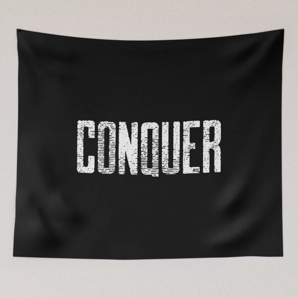 Item preview, CONQUER ► BODYBUILDING // WORKOUT // MOTIVATIONAL designed and sold by MORE-THE-BRAND.