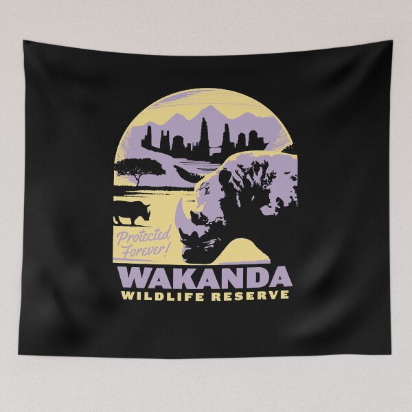 Item preview, Wakanda Wildlife Reserve designed and sold by Santiago Edward.