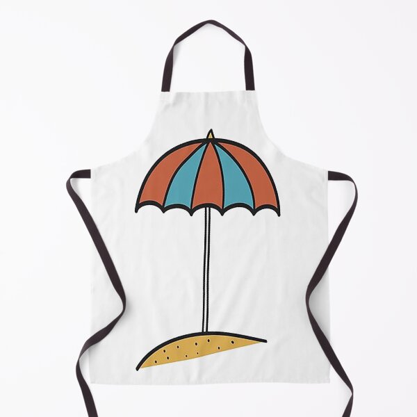 Item preview, Beach Umbrella, desert island, ocean, designed and sold by Nostrathomas66.