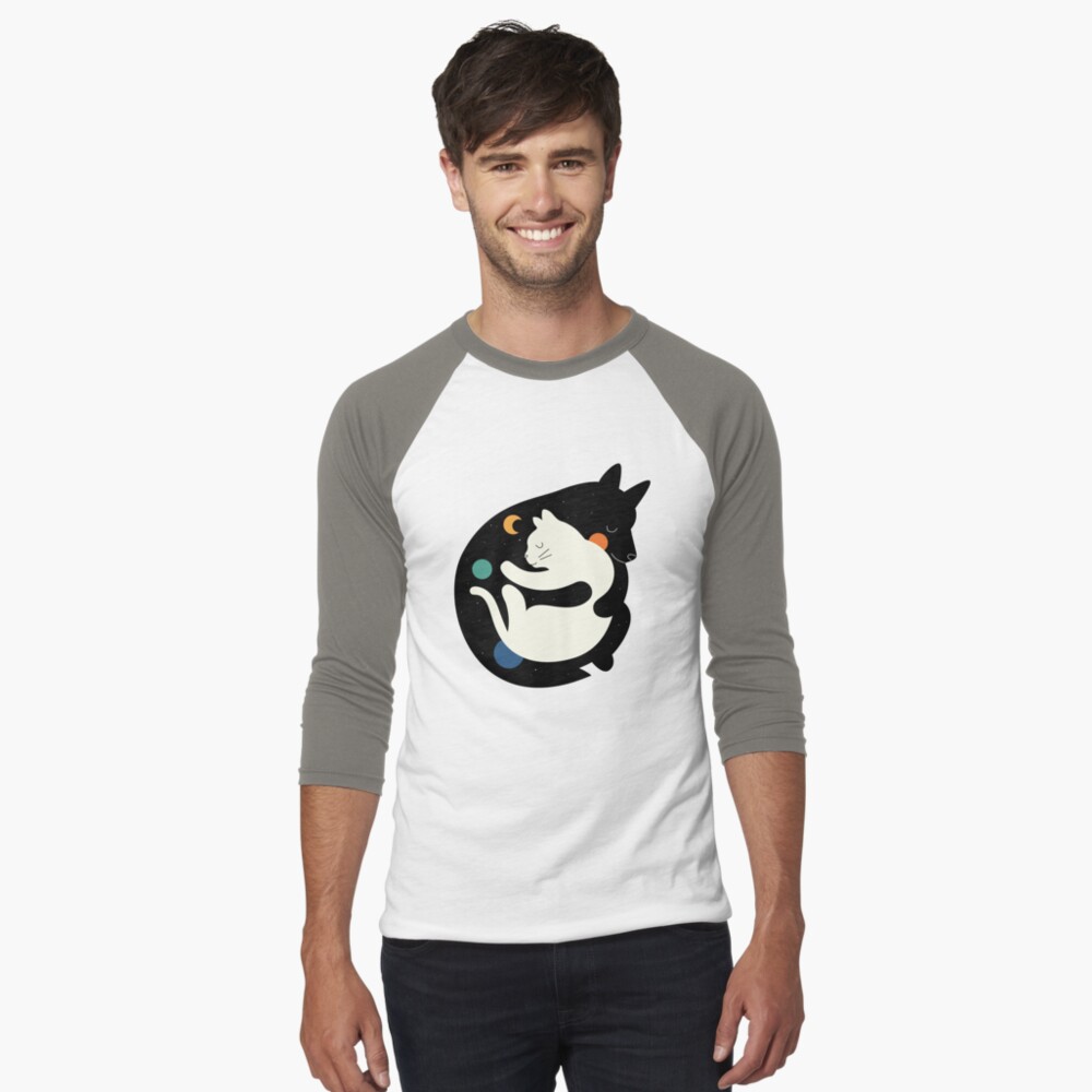 Artikel-Vorschau von Baseballshirt mit 3/4-Arm, designt und verkauft von AndyWestface.