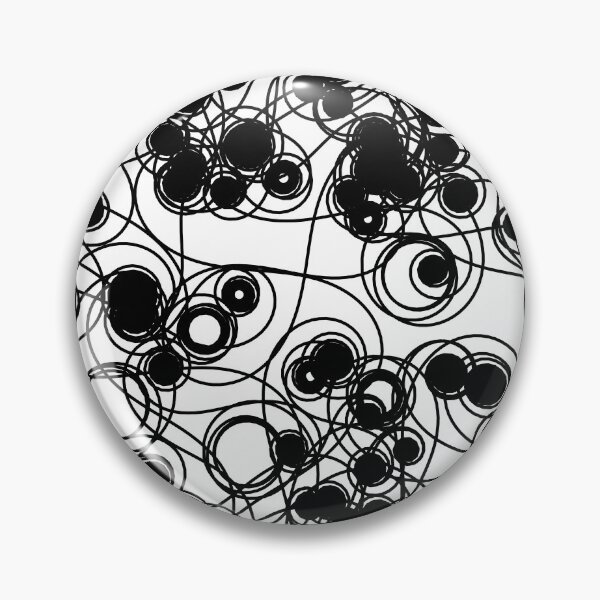 Item preview, Spiral chaotic design - black and white designed and sold by rahilvalani.