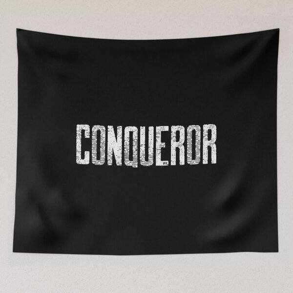 Item preview, CONQUEROR ► BODYBUILDING // WORKOUT // MOTIVATIONAL // EPIC designed and sold by MORE-THE-BRAND.