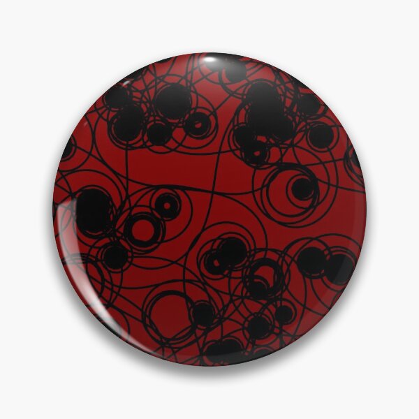 Item preview, Spiral chaotic design - black and maroon designed and sold by rahilvalani.