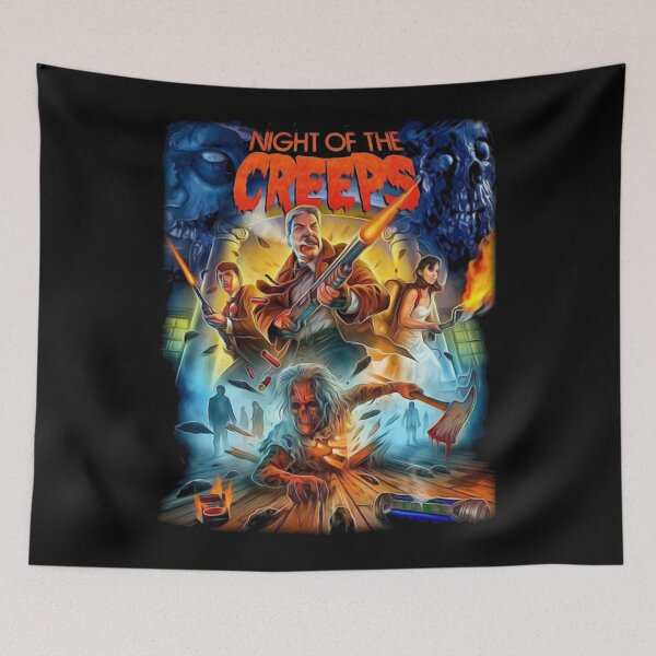 Item preview, Graphic Horror Films Night of the Creeps Poster designed and sold by TroyBrittany3.