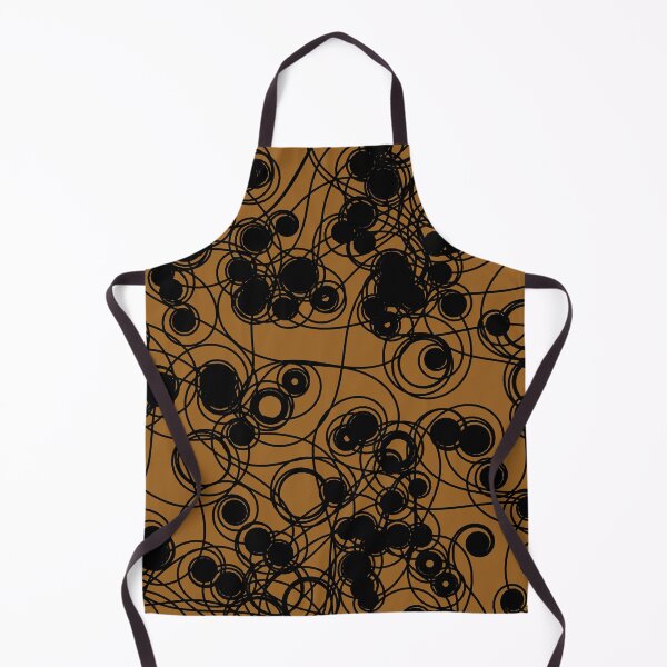 Item preview, Spiral chaotic design - black and brown designed and sold by rahilvalani.