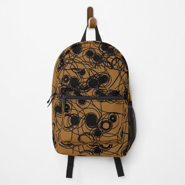 Item preview, Spiral chaotic design - black and brown designed and sold by rahilvalani.
