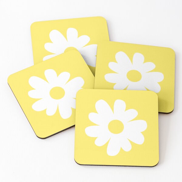 Item preview, Flower on Yellow Background - Patterned designed and sold by sketchesbyalex.