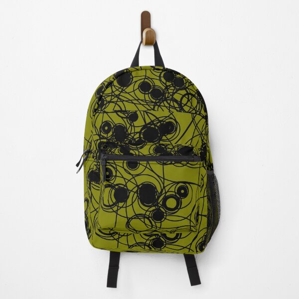 Item preview, Spiral chaotic design - black and olive designed and sold by rahilvalani.