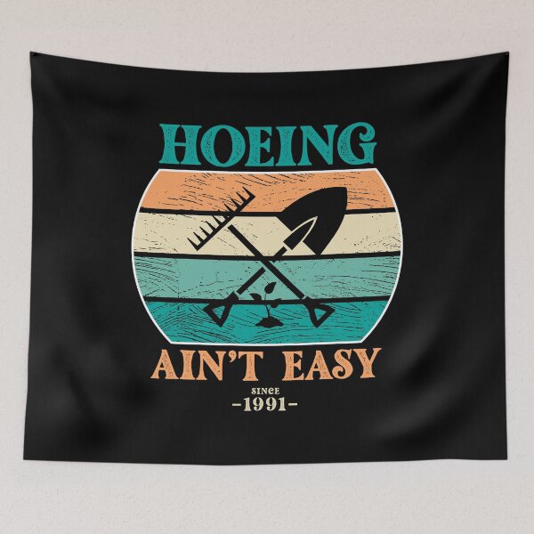 Item preview, Garden Hoeing Ain't Easy Gardening Gift Women Men designed and sold by hattem.
