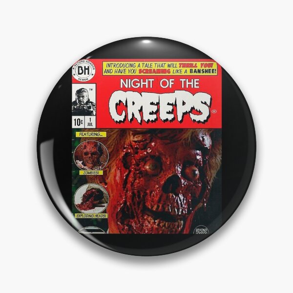 Item preview, Night of the Creeps 4 Movies Character Zombies Exploding Heads designed and sold by TroyBrittany3.