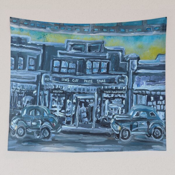 Item preview, 1940s Woodhaven Queens Mom and Pop Shops designed and sold by Deborah Camp.