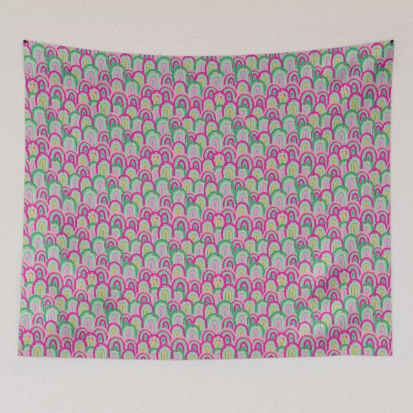 Item preview, Boho Bright Rainbows designed and sold by Redhillcreative.