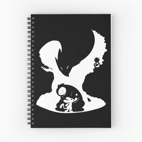 Item preview, black and white Ori and the Blind Forest action game designed and sold by Winston4Clark.