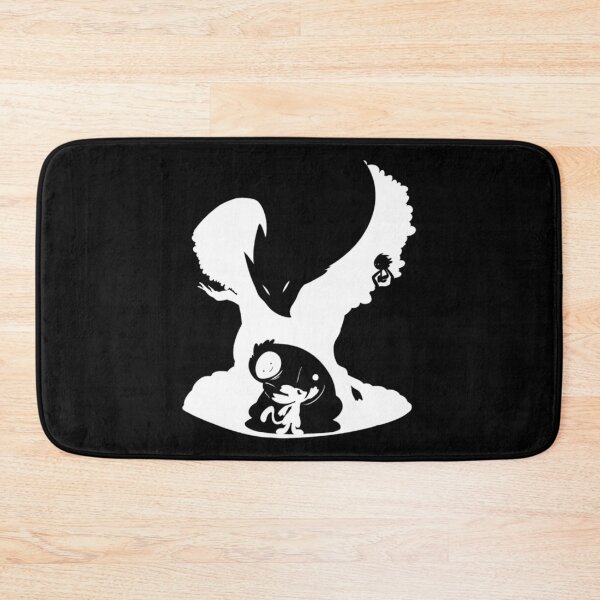 Item preview, black and white Ori and the Blind Forest action game designed and sold by Winston4Clark.