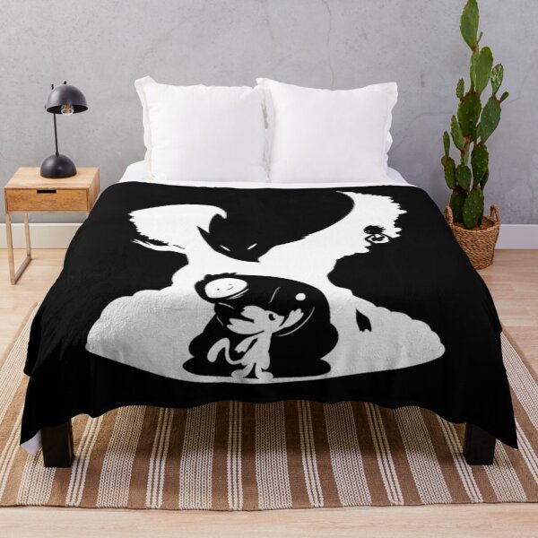 Item preview, black and white Ori and the Blind Forest action game designed and sold by Winston4Clark.