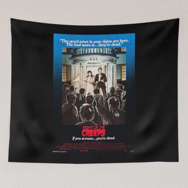 Item preview, If You Scream... You're Dead - Night of the Creeps designed and sold by TroyBrittany3.