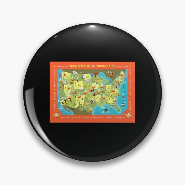Item preview, Waffle World Map  designed and sold by Bronx2000.