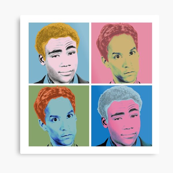 Item preview, troy and abed's pop art poster - community designed and sold by elliottbryan.