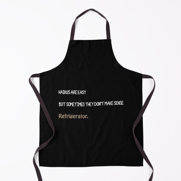 Item preview, Haikus Are Easy Refrigerator designed and sold by BalladryCrystal.