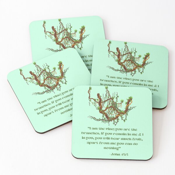Item preview, Vine and Branches - John 15: 5 designed and sold by 24SevenDesigns.